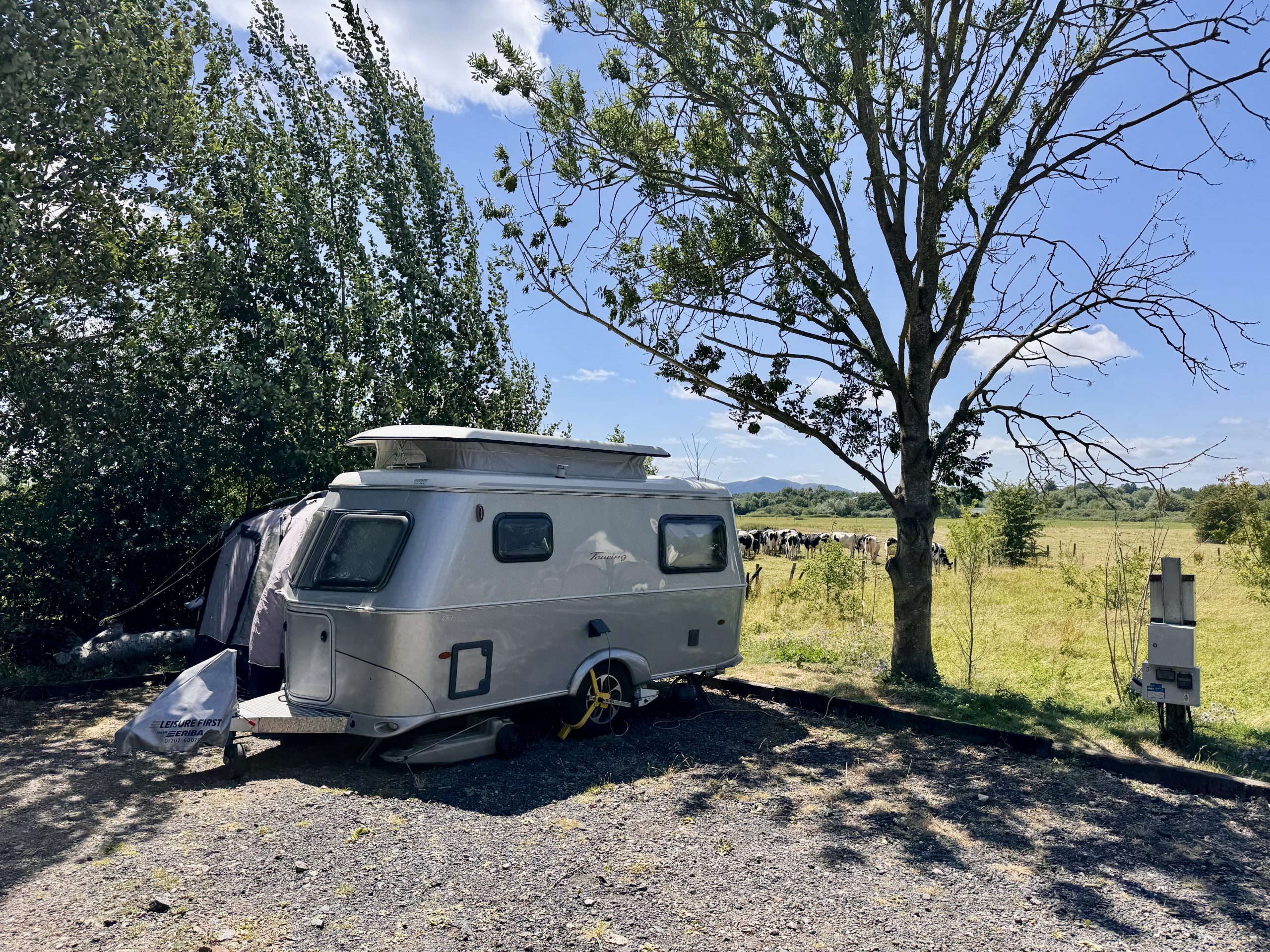 Camper Van Pitches 1 Camper pitch at Worcester Glamping scaled