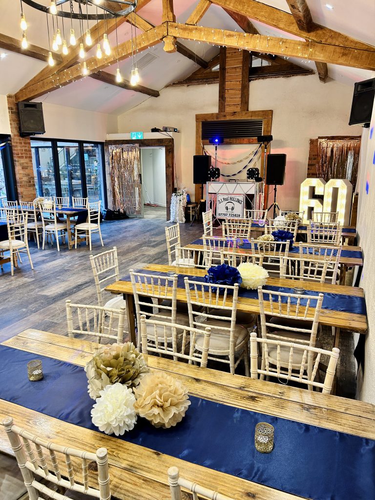 Farm Café & Events 2 Bennetts Willow Barn party barn